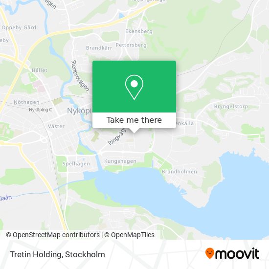 Tretin Holding map