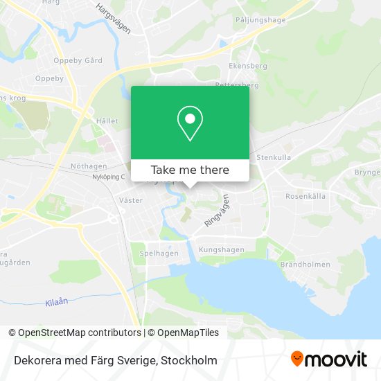 Dekorera med Färg Sverige map