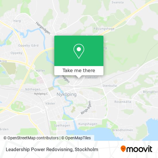 Leadership Power Redovisning map