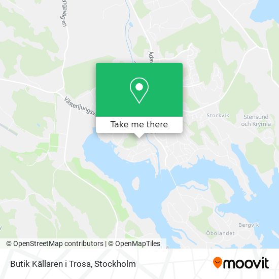 Butik Källaren i Trosa map