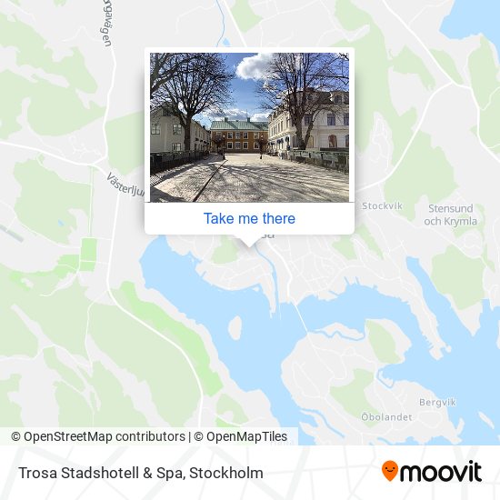 Trosa Stadshotell & Spa map