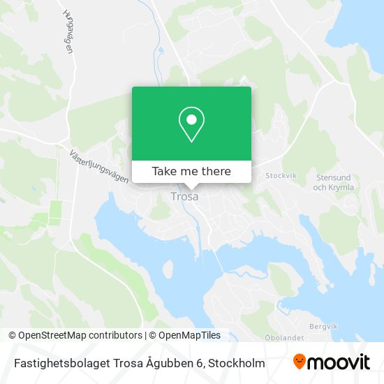 Fastighetsbolaget Trosa Ågubben 6 map