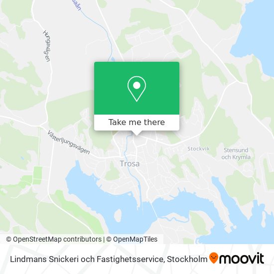 Lindmans Snickeri och Fastighetsservice map