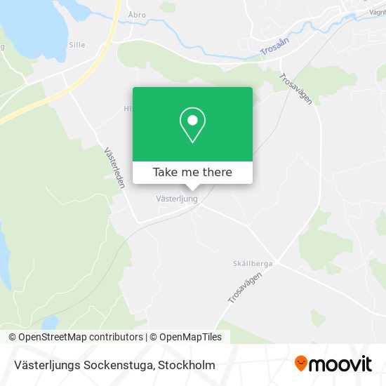 Västerljungs Sockenstuga map