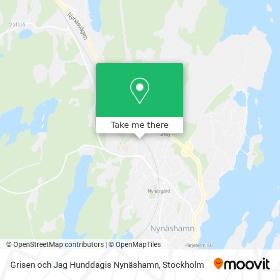 Grisen och Jag Hunddagis Nynäshamn map