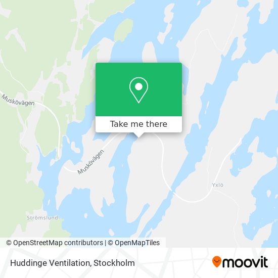 Huddinge Ventilation map