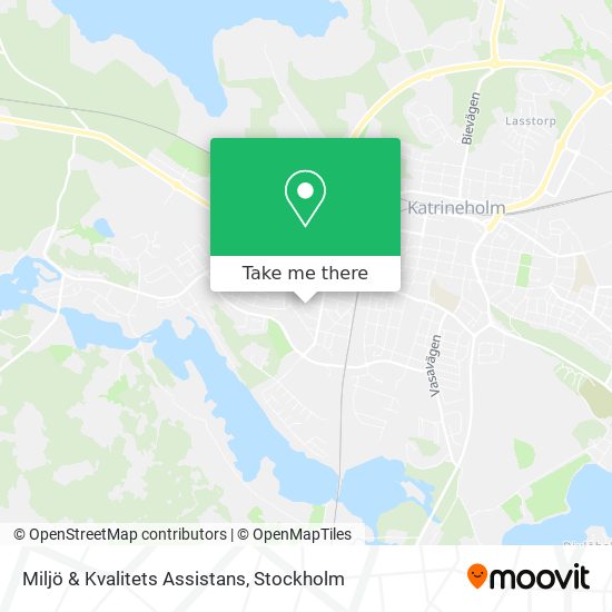 Miljö & Kvalitets Assistans map