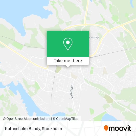 Katrineholm Bandy map