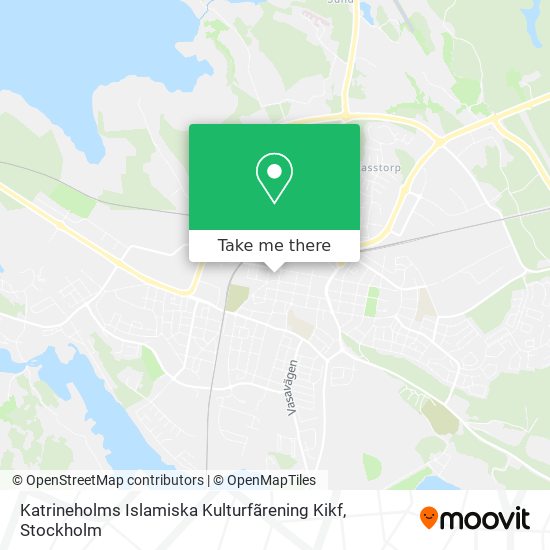 Katrineholms Islamiska Kulturfãrening Kikf map