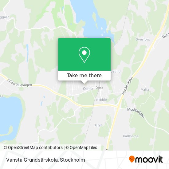 Vansta Grundsärskola map