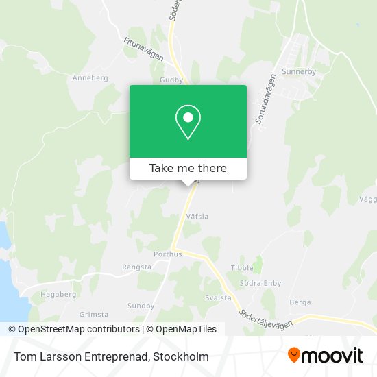 Tom Larsson Entreprenad map