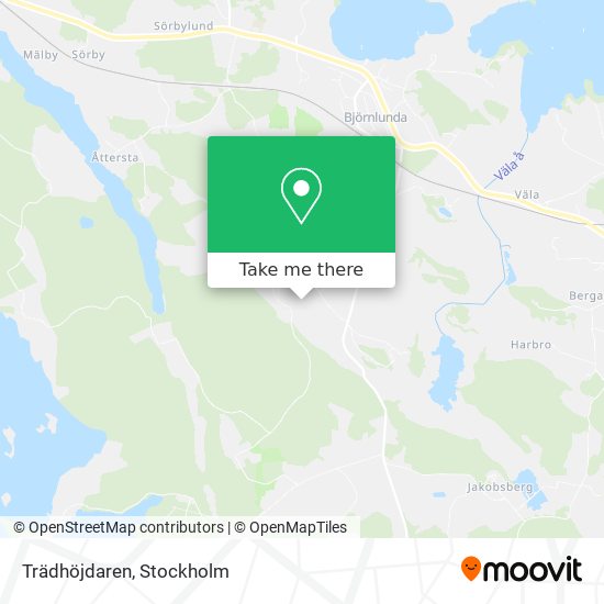 Trädhöjdaren map