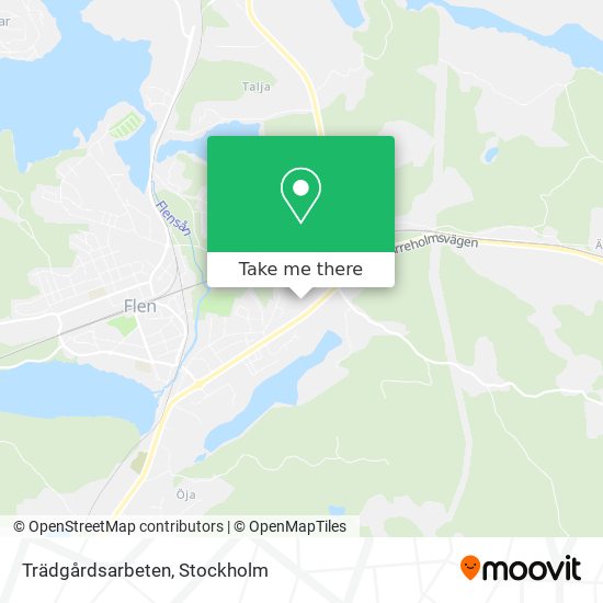 Trädgårdsarbeten map