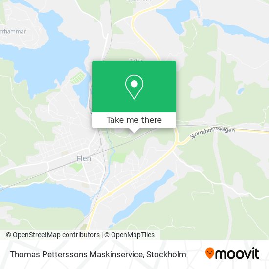 Thomas Petterssons Maskinservice map