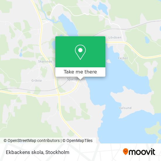 Ekbackens skola map