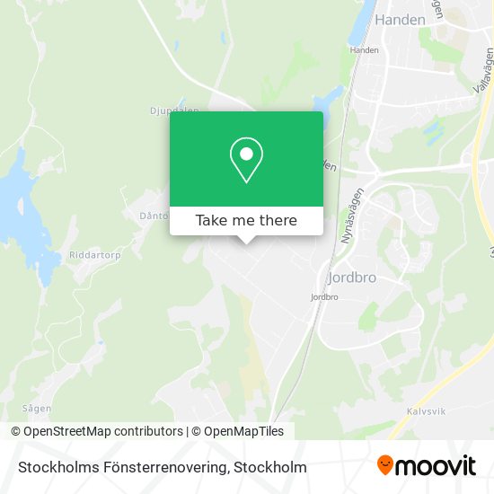 Stockholms Fönsterrenovering map