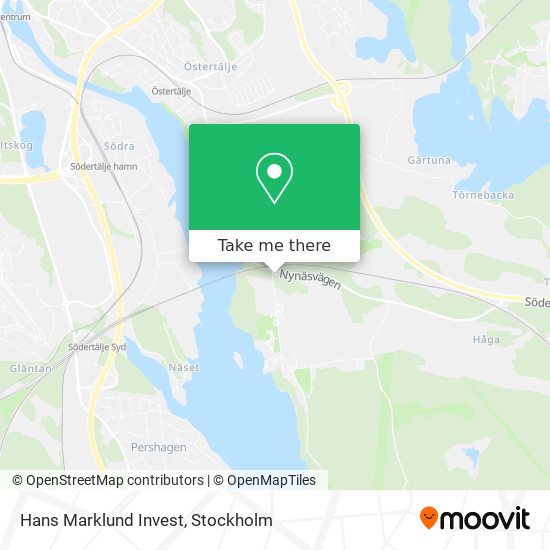 Hans Marklund Invest map