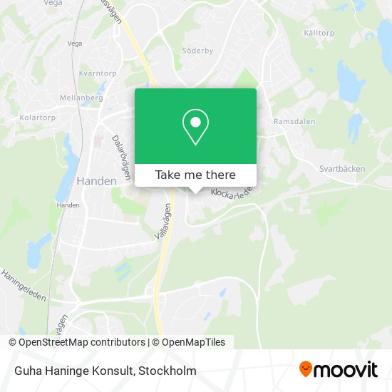 Guha Haninge Konsult map