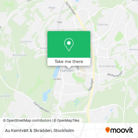 Au Kemtvätt & Skrädderi map