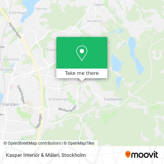 Kasper Interiör & Måleri map