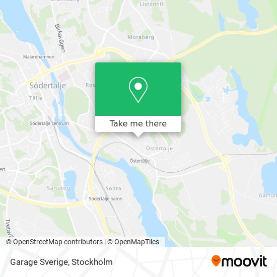 Garage Sverige map