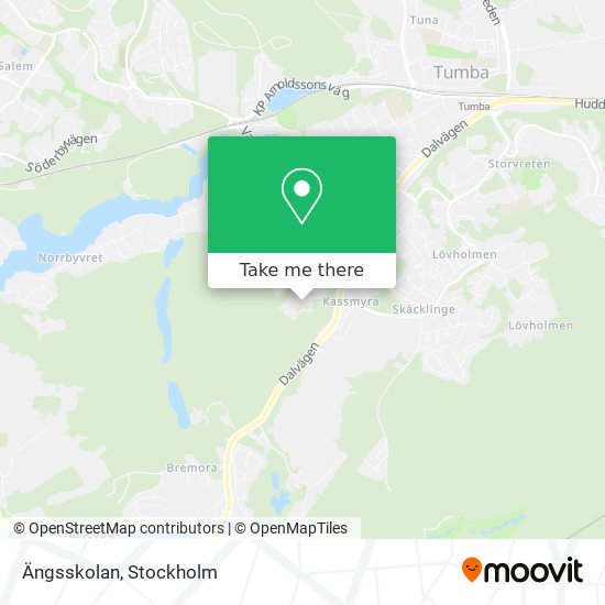 Ängsskolan map