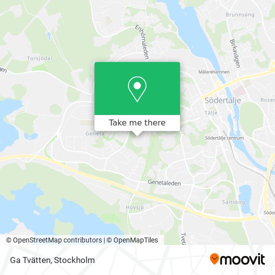 Ga Tvätten map