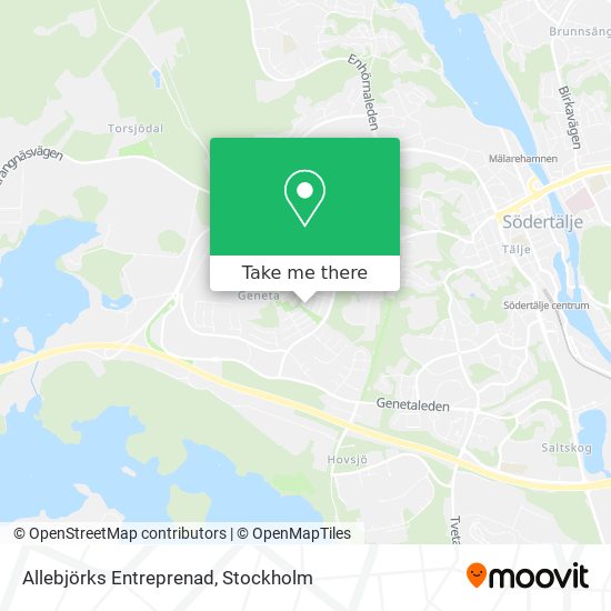 Allebjörks Entreprenad map