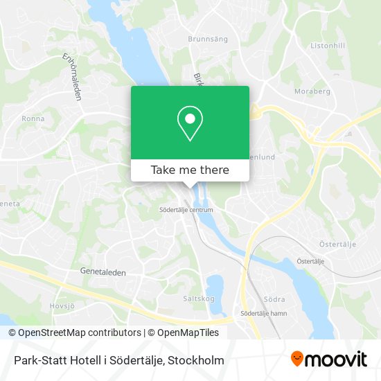 Park-Statt Hotell i Södertälje map