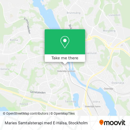 Maries Samtalsterapi med E-Hälsa map