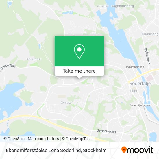 Ekonomiförståelse Lena Söderlind map
