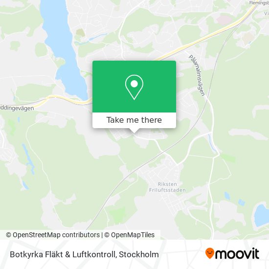 Botkyrka Fläkt & Luftkontroll map