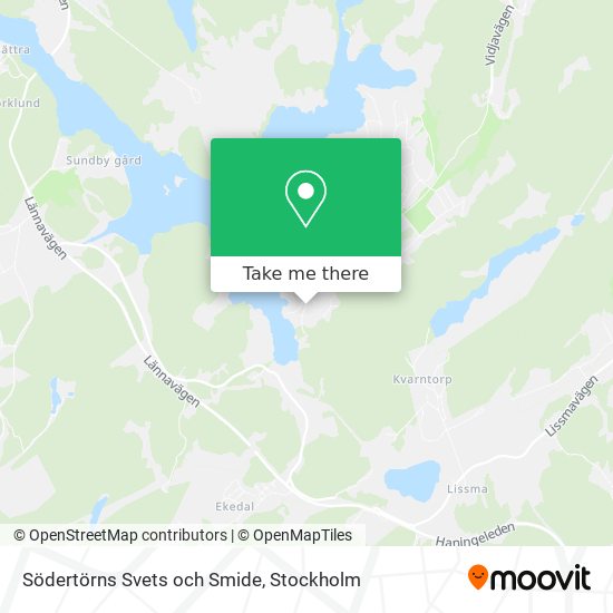 Södertörns Svets och Smide map