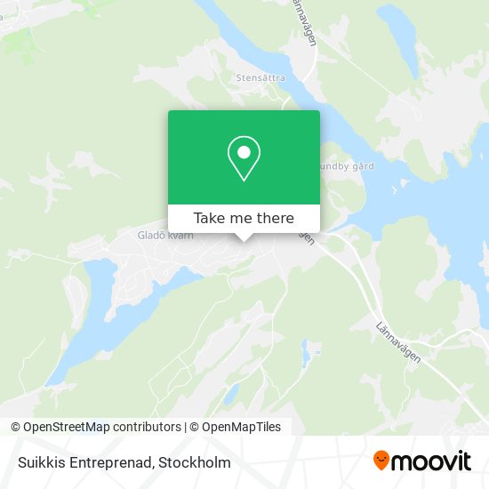 Suikkis Entreprenad map