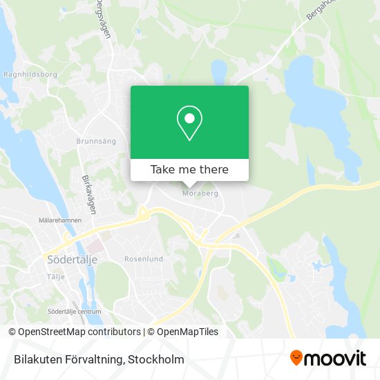 Bilakuten Förvaltning map