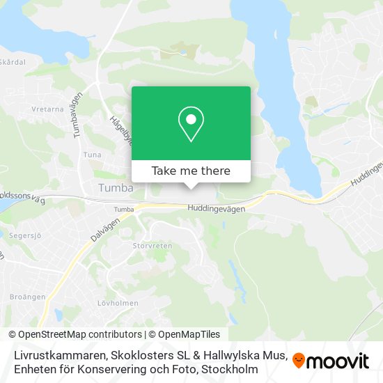 Livrustkammaren, Skoklosters SL & Hallwylska Mus, Enheten för Konservering och Foto map