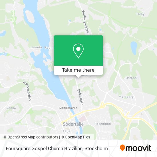 Foursquare Gospel Church Brazilian map