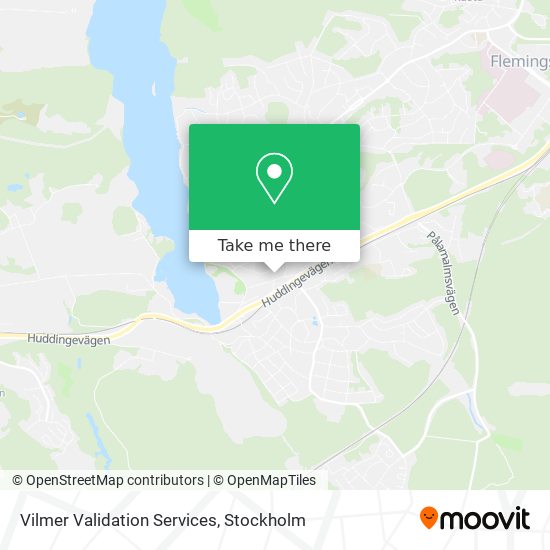 Vilmer Validation Services map