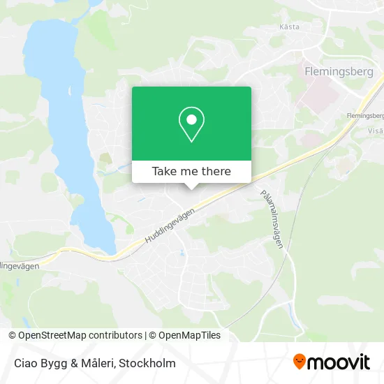 Ciao Bygg & Måleri map