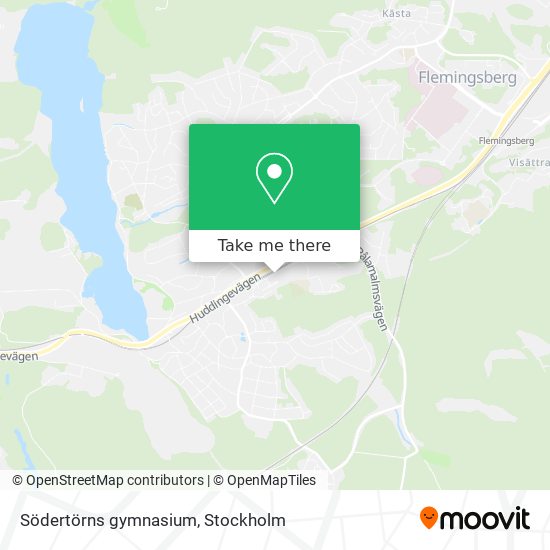 Södertörns gymnasium map