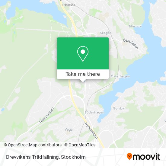 Drevvikens Trädfällning map