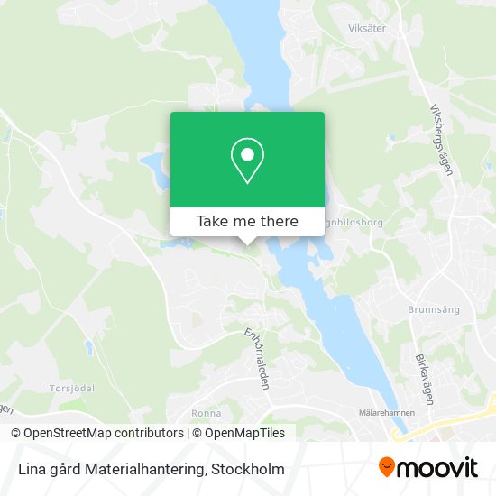 Lina gård Materialhantering map