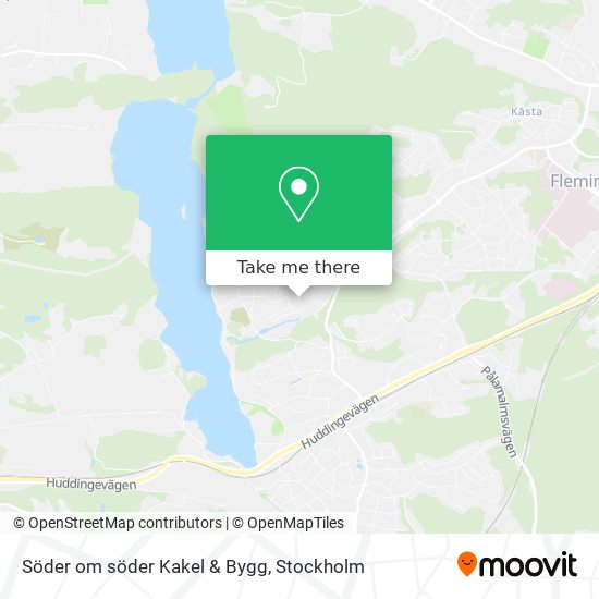 Söder om söder Kakel & Bygg map