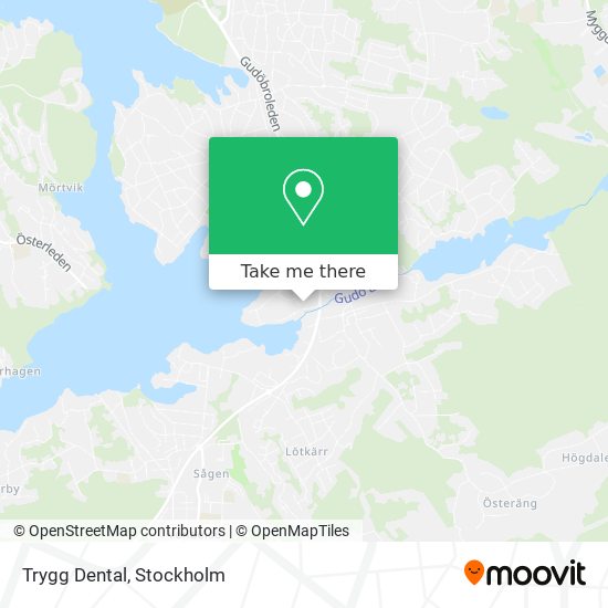 Trygg Dental map