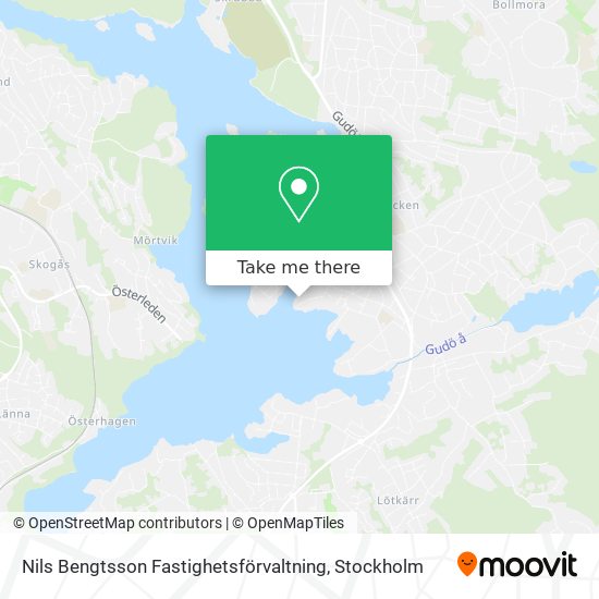 Nils Bengtsson Fastighetsförvaltning map