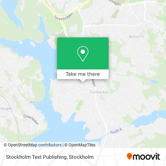 Stockholm Text Publishing map
