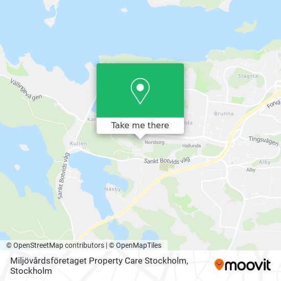 Miljövårdsföretaget Property Care Stockholm map