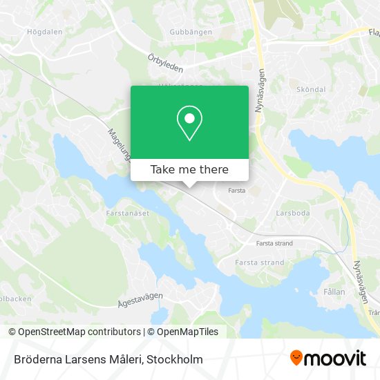 Bröderna Larsens Måleri map