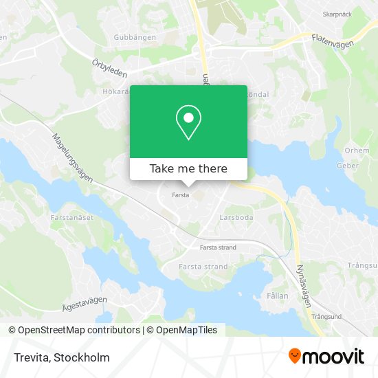 Trevita map