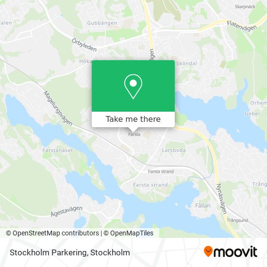 Stockholm Parkering map
